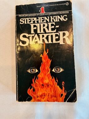 Stephen King Firestarter Vintage First Signet Printing Paperback 1981